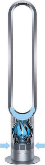 Dyson AM07 Вентилатор Без Перки 56W с Дистанционно Бял