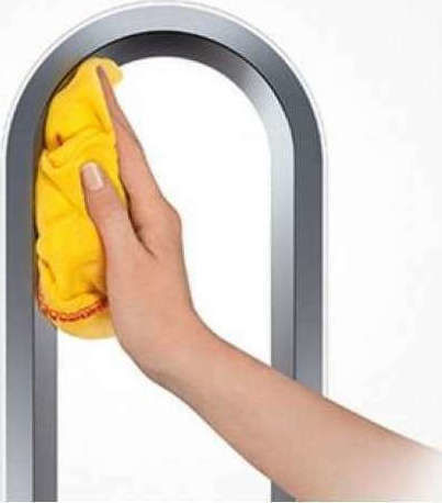 Dyson AM07 Вентилатор Без Перки 56W с Дистанционно Бял