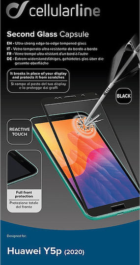 Cellular Line Impact Glass Capsule (Huawei Y5p)