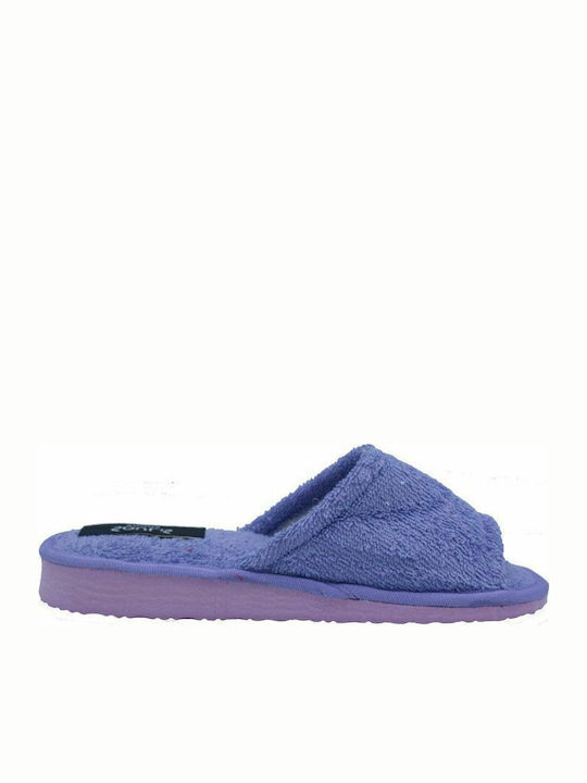 550Α Terry Winter Women's Slippers Purple
