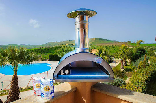 Edil Planet Nonno Lillo Wood Pizza Oven Wood Tunnel 60x50x30cm