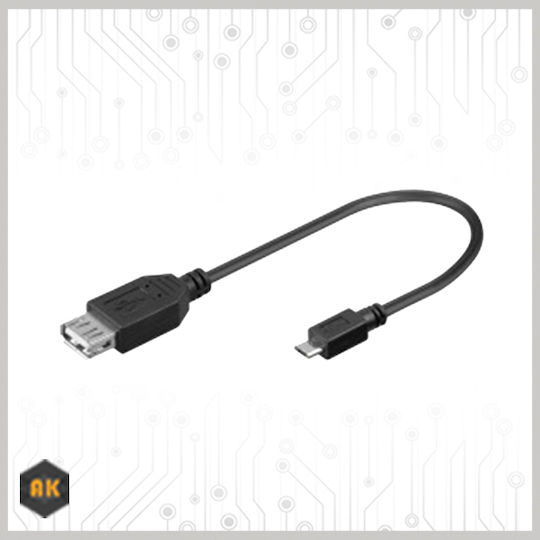 Goobay 95194 Μετατροπέας micro USB male σε USB-A female