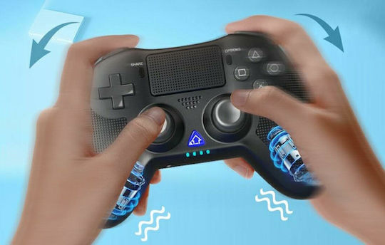 iPega 4008 Ασύρματο Gamepad για PC / PS4 Μαύρο