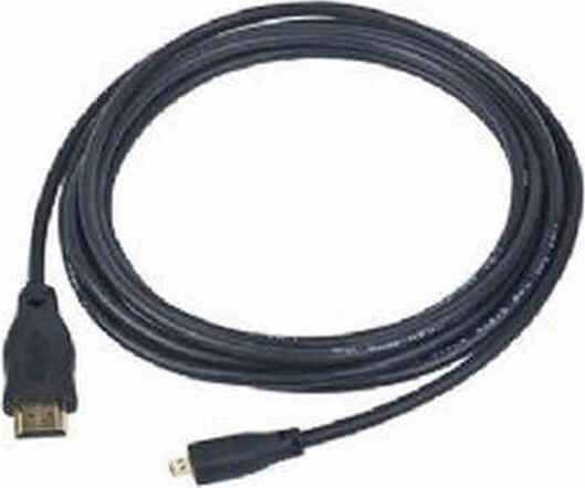 Cablexpert HDMI 1.4 High Speed 1080p 120Hz Cable HDMI male - micro HDMI male 1.8m Μαύρο