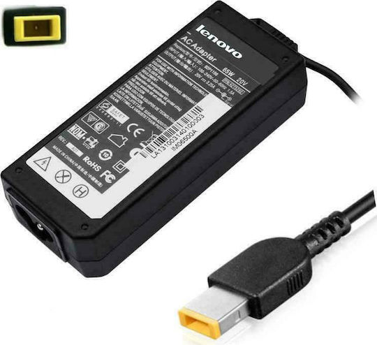 NG Φορτιστής Laptop 90W 20V 4.5A για Lenovo με Αποσπώμενο Καλώδιο Τροφοδοσίας (78-9450C)