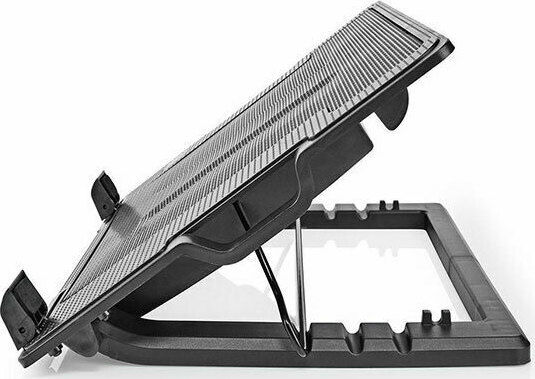Nedis Nedis Cooling Pad Für Laptop Bis 18" Mit 2 Lüftern Und Beleuchtung NBCR200BK