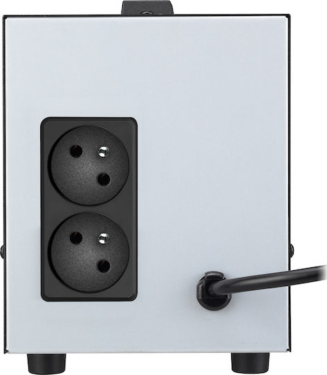 Powerwalker AVR 1200 Compact Σταθεροποιητής Τάσης 1200VA με 3 Πρίζες Ρεύματος