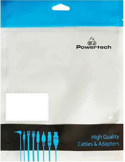Powertech Schuko - IEC C13 Cable 1.5m Μαύρο CAB-P003