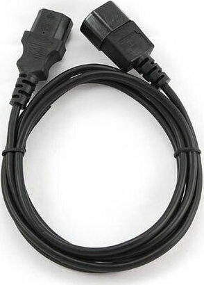 Cablexpert IEC C13 - IEC C14 Cable 3m Μαύρο PC-189-VDE-3M