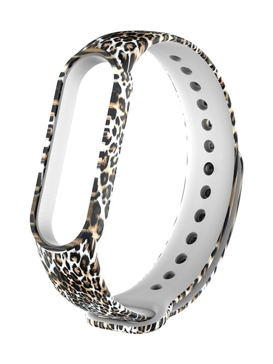 Armband Silikon mit Pin Leopard (Mi Smart Band 5/Mi Smart Band 6) 680600551F