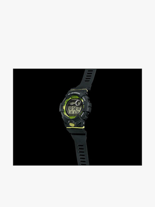 Casio G-shock Ψηφιακό Ανδρικό Ρολόι 48mm Μπαταρίας με Μπλε Καουτσούκ Λουράκι