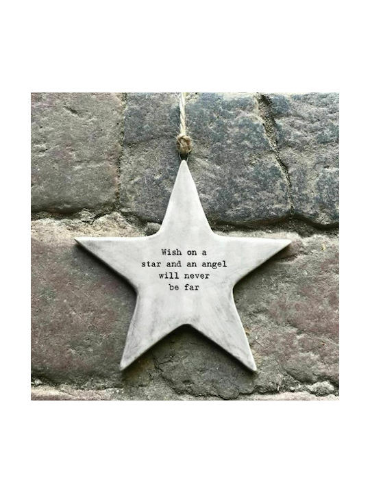 Wish On a Star Stern Grau 9cm