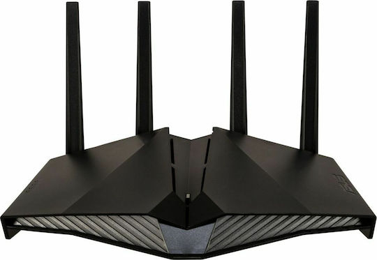 Asus RT-AX82U v1 Безжичен Рутер Wi‑Fi 6 - Wi‑Fi 6 с 4 Порта Gigabit Ethernet