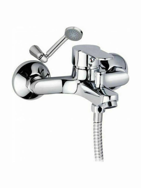 Gloria Stada New Mixing Shower Shower Faucet Complete Set Silver