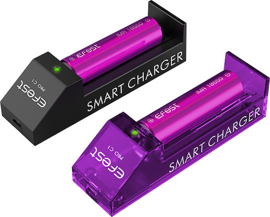 Efest PRO C1 USB Φορτιστής Μπαταριών Li-ion Μεγέθους 18650