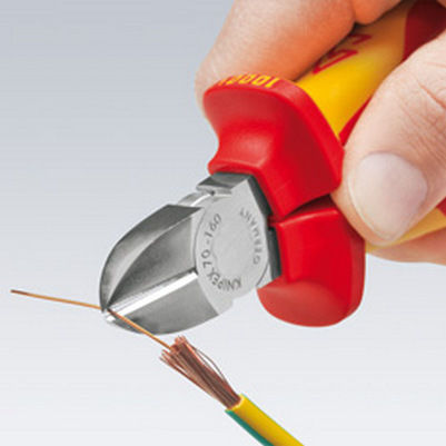 Knipex Side Cutter Angled Electrician Length 160mm