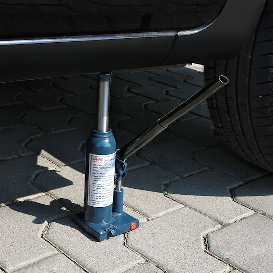 Lampa Hydraulic Bottle Jack with Lifting Capacity up to 32.5cm and Weight Capacity up to 2 Tons