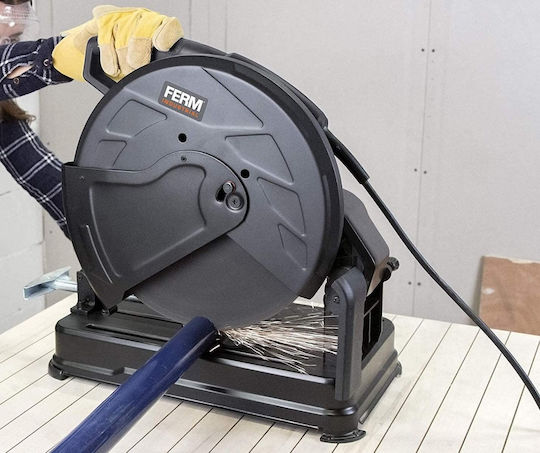 Ferm Δισκοπρίονο Κοπής Μετάλλου 2300W 355mm COM1007P με Ισχύ 2.3kW