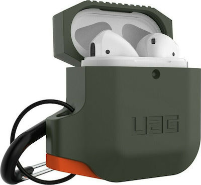 UAG Case Silicone with Hook in Green color for Apple AirPods 1 / AirPods 2