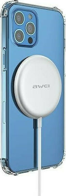 Awei Încărcător Wireless (Qi Pad) 15W Albς (W10)