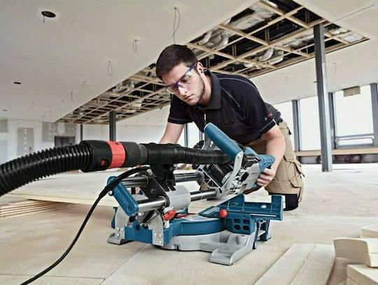 Bosch GCM 8 SJL Professional Kapp- und Gehrungssäge Elektrisch 1600W Schiebesäge mit Schnittführung Laser & Scheibendurchmesser 216mm