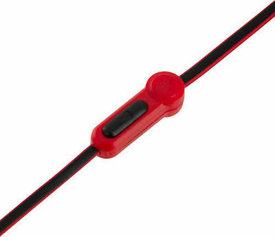 Lamtech LAM021356 In-ear Handsfree with 3.5mm Connector Red