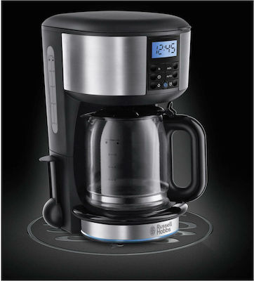 Russell Hobbs Buckingham -56 Programmable Filter Coffee Machine 1000W Silver