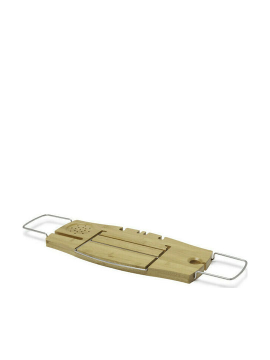 Umbra Aquala Ραφιέρα Μπανιέρας Bamboo 27x21.6x3.2cm για Μπανιέρα