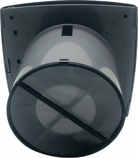 Elmark ALS- D120 Επιτοίχιος Εξαεριστήρας 120mm Ασημί
