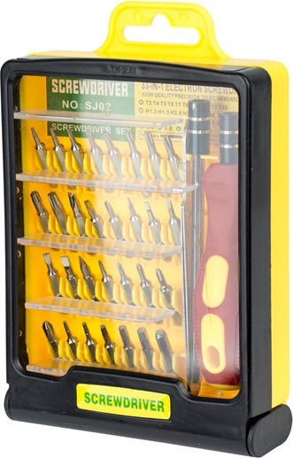 CT Brand Screwdriver Socket with 33 Interchangeable Tips