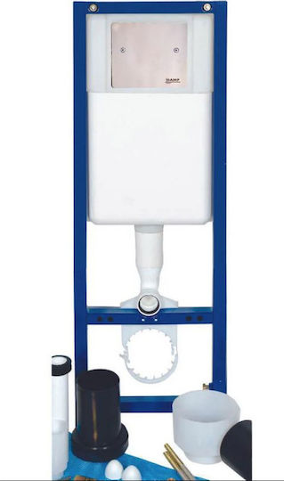 Siamp 15000 Built-in Plastic Low Pressure Rectangular Toilet Flush Tank