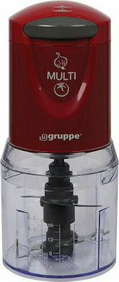 Gruppe PDH401-2PL Mini-Zerkleinerer Multi 300W mit Behälter 500ml Rot