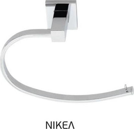 Import Hellas Wall Mounted Paper Holder Silver