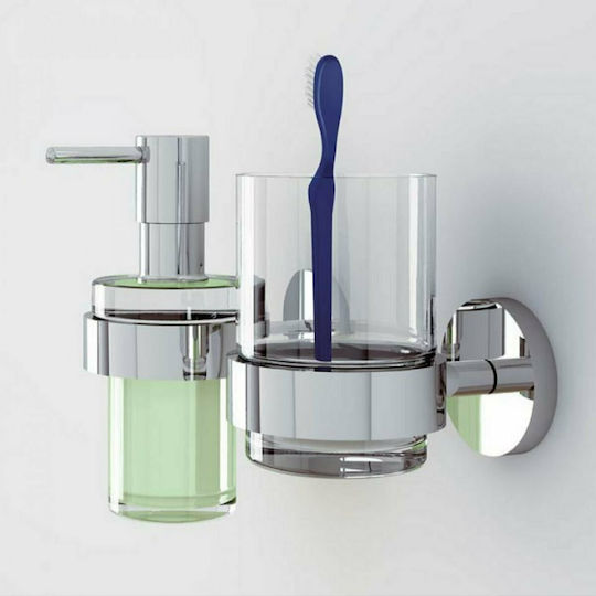Grohe Επιτοίχια Ποτηροθήκη Essentials Chrome