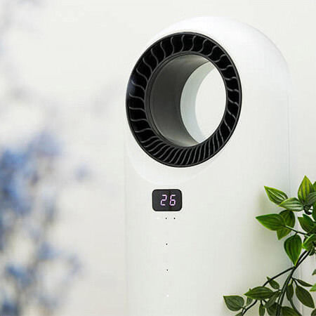 Cecotec Ready Warm 8200 Bladeless Αερόθερμο Δωματίου Δαπέδου 1500W