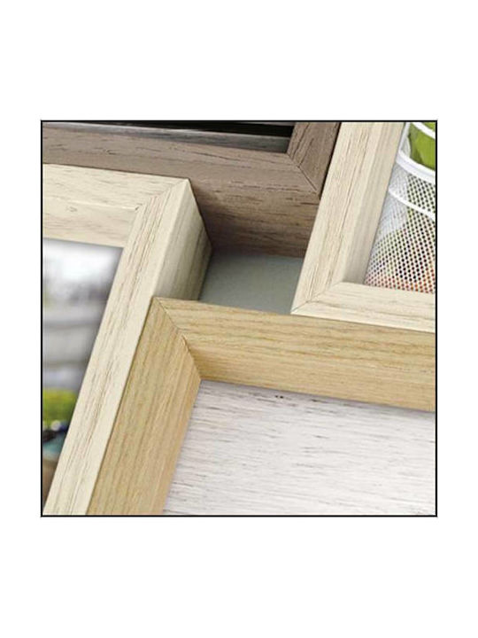 ZEP Multi Wooden 4 Number of Spit with Beige Frame