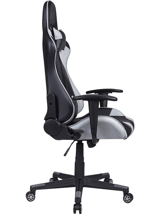 Woodwell BF8000 Artificial Leather Gaming Chair Black - Grey