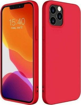 Senso Liquid Silicone Back Cover Red (iPhone 12 / 12 Pro)