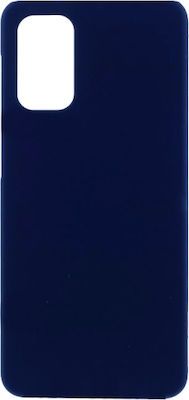 Matt Umschlag Rückseite Silikon Dark Blue (Galaxy A32 5G)