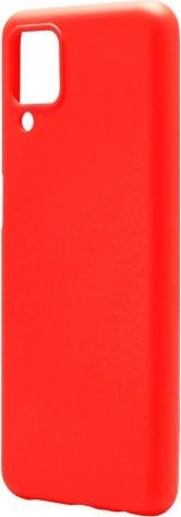 Senso Liquid Umschlag Rückseite Silikon Rot (Galaxy A12)
