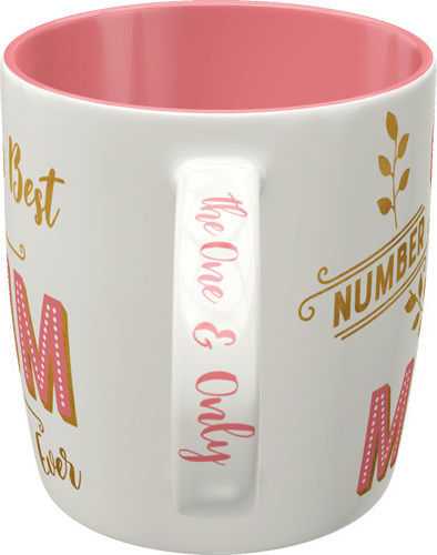 Nostalgic Art Number 1 Mum Ceramic Multicolour Mug 330ml