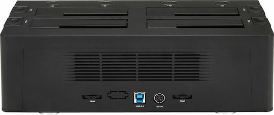 StarTech Docking Station για 4 Σκληρούς Δίσκους SATA 3.5" / 2.5" με σύνδεση USB 3.0 (SDOCK4U33)