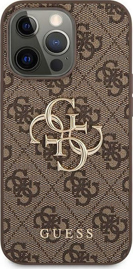 Guess Back Cover Plastic Brown (iPhone 13 Pro Max)