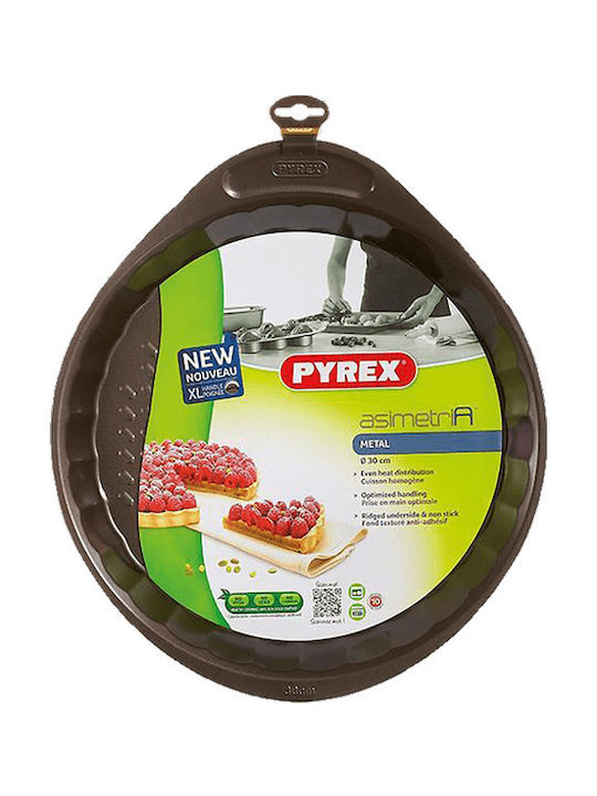 Pyrex No Coating Inox Tart Baking Pan Asimetria 30x30cm