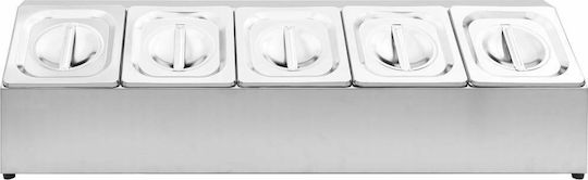 vidaXL Base for Gastronorm Basins Commercial Cooking Accessories 1pcs