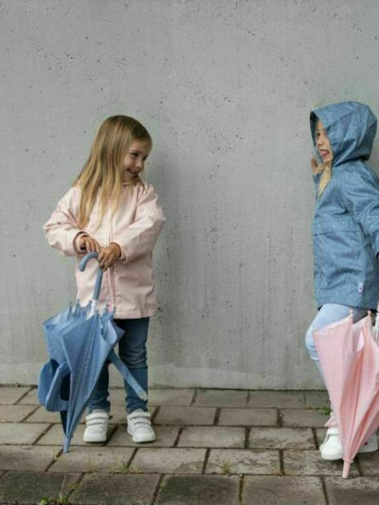 Trixie Kids Curved Handle Umbrella Mrs Rabbit with Diameter 70cm Pink