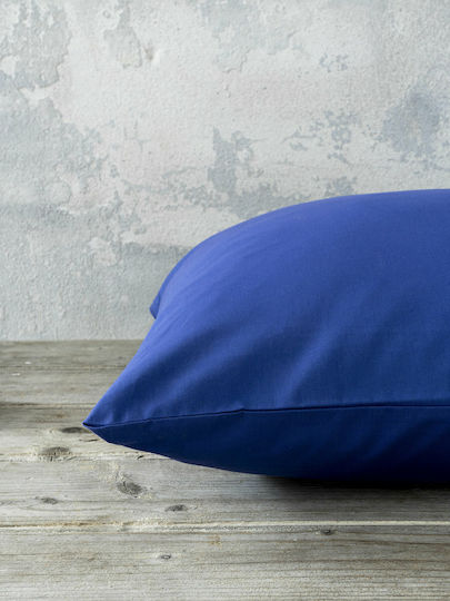Nima Unicolors King Size Bed Sheet 270x280cm Space Blue