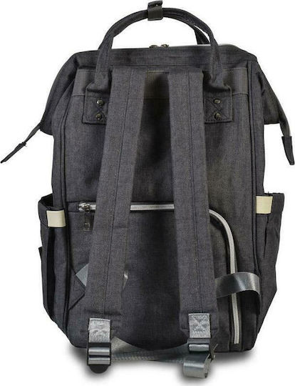 Cangaroo Τσάντα-Αλλαξιέρα Πλάτης Amelia Dark Grey 39x16.5x43εκ.