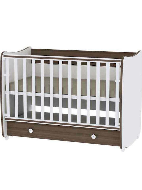 Lorelli Babybett Wieße/Light Oak mit Schublade
