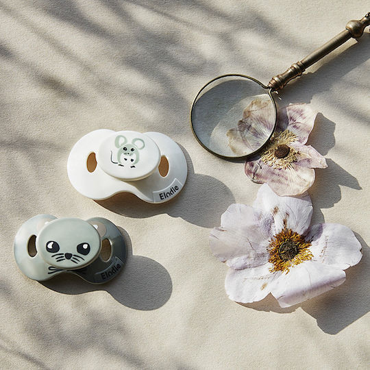Elodie Details Forest Mouse Max Ορθοδοντική Πιπίλα Σιλικόνης με Θήκη για 3+ μηνών